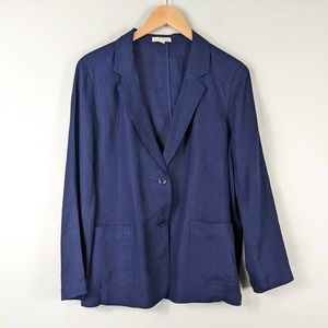Gorgeous Eileen Fisher Irish Linen Blazer.
